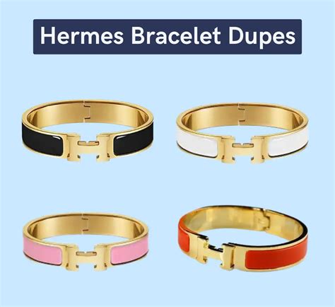 hermes bracelets replica|hermes enamel bracelet dupe.